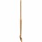 Ekena Millwork Saratoga Timber Gable Bracket, Western Red Cedar, 96"W x 64"H x 1 1/2"D x 3 1/2"F, 16/12 Pitch GBW096X64X0204SAR00SWR - alternate 5